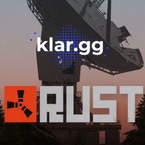 Klar.gg Rust cheat ESP and aimbot gameplay screenshot
